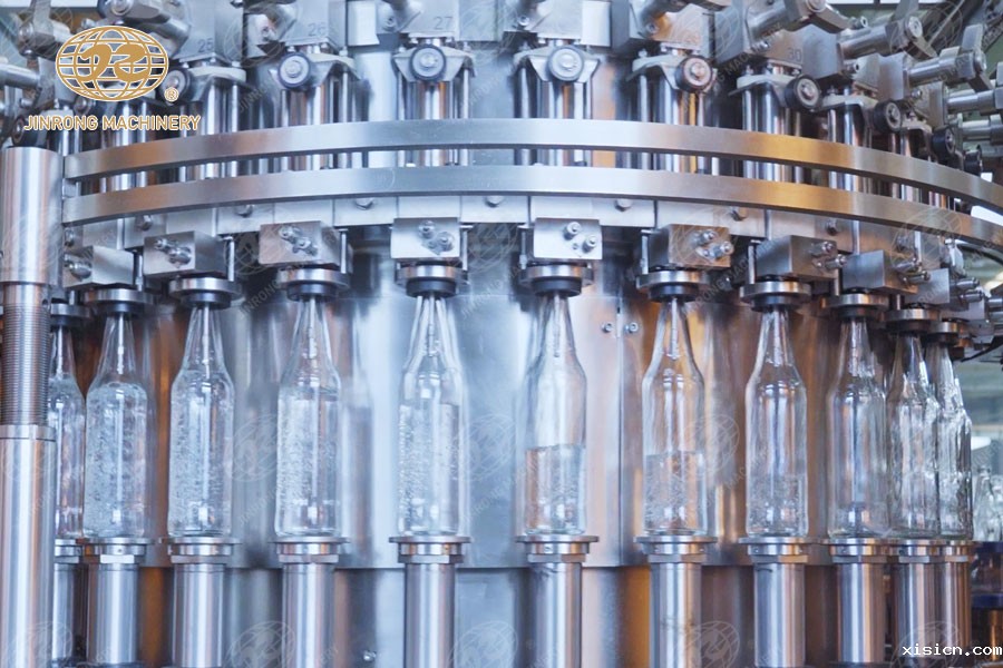 玻璃瓶碳酸饮料灌装生产线-灌装部分 玻璃瓶碳酸饮料灌装生产线-灌装部分