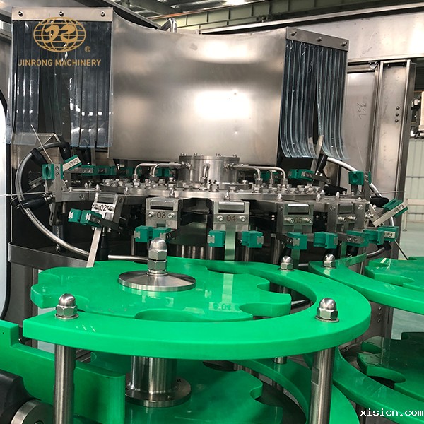 玻璃瓶含气苏打水加工生产线